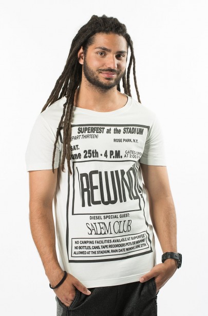 Tričko - DIESEL TDIEGODCQE TSHIRT Tričko - DIESEL TDIEGODCQE TSHIRT