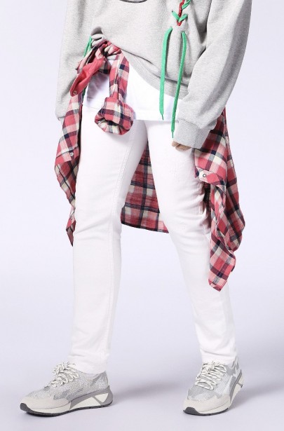Rifle - DIESEL S.P.A.,BREGANZE THOMMER CBNE Sweat jeans biele Rifle - DIESEL S.P.A.,BREGANZE THOMMER CBNE Sweat jeans biele