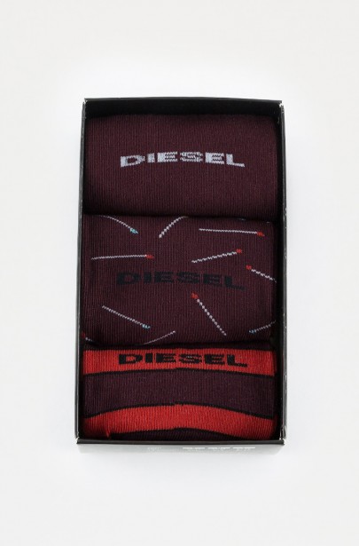 Ponožky - DIESEL SKM-RAY-THREEPACK Socks 3pack Ponožky - DIESEL SKM-RAY-THREEPACK Socks 3pack