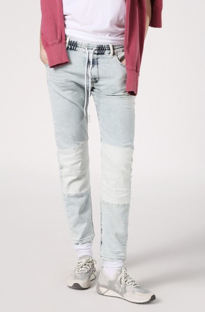 Rifle - DIESEL S.P.A.,BREGANZE KRAILEYBKNE Sweat jeans modré Rifle - DIESEL S.P.A.,BREGANZE KRAILEYBKNE Sweat jeans modré