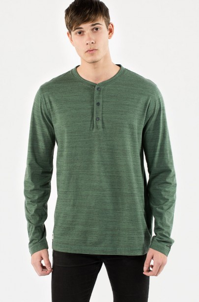 Tričko - Tommy Hilfiger TOMMY HENLEY L/S RF Tričko - Tommy Hilfiger TOMMY HENLEY L/S RF