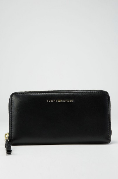 Peňaženka - TOMMY HILFIGER LEATHER TWIST LARGE Z/A WALLET Peňaženka - TOMMY HILFIGER LEATHER TWIST LARGE Z/A WALLET