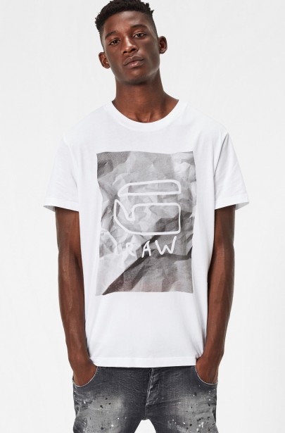 Tričko G-STAR Drakham r t s/s Tričko G-STAR Drakham r t s/s