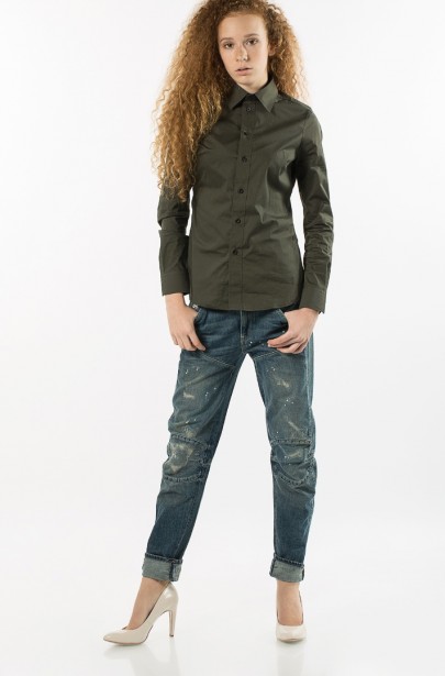 Košeľa - G-STAR Core 3D slim shirt wmn l/s Košeľa - G-STAR Core 3D slim shirt wmn l/s