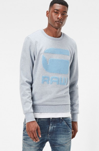 Mikina - G-STAR Yster r sw l/s Mikina - G-STAR Yster r sw l/s