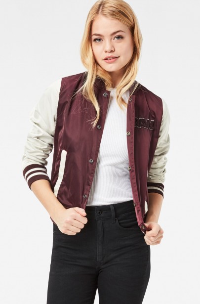 Bunda - G-STAR Sport snap slim bomber wmn Bunda - G-STAR Sport snap slim bomber wmn