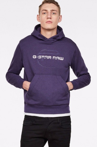 Mikina - G-STAR Tars hooded sw l/s Mikina - G-STAR Tars hooded sw l/s