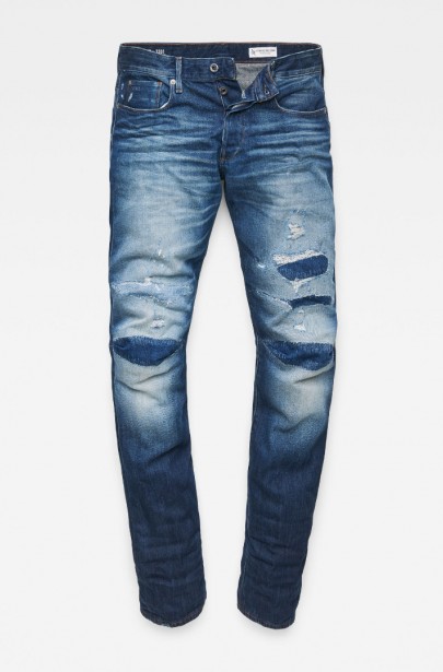 Rifle - G-STAR 3301 Tapered 3dr modré Rifle - G-STAR 3301 Tapered 3dr modré