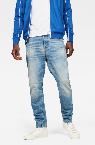Rifle - G-STAR Arc 3D Relaxed Tapered S modré Rifle - G-STAR Arc 3D Relaxed Tapered S modré