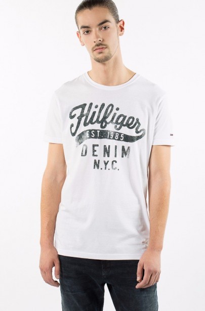 Tričko - TOMMY HILFIGER THDM CN T-SHIRT S/S 10 Tričko - TOMMY HILFIGER THDM CN T-SHIRT S/S 10