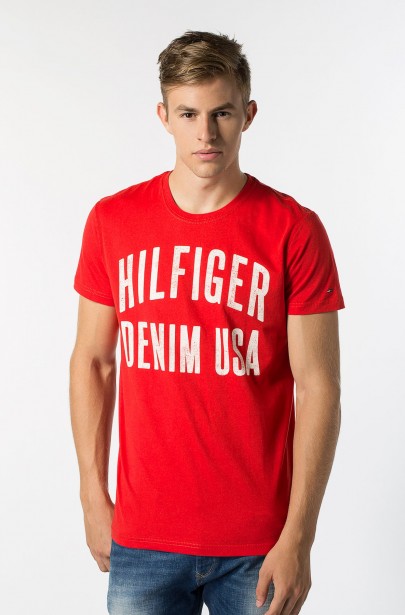 Tričko - TOMMY HILFIGER THDM BASIC CN T-SHIRT S/S 11 Tričko - TOMMY HILFIGER THDM BASIC CN T-SHIRT S/S 11