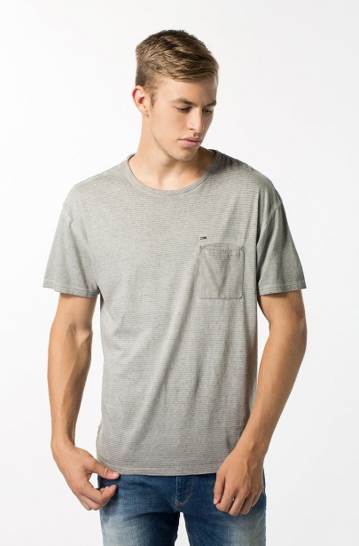 Tričko - TOMMY HILFIGER THDM FINE STRIPE T-SHIRT S/S 36 Tričko - TOMMY HILFIGER THDM FINE STRIPE T-SHIRT S/S 36