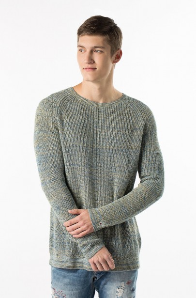 Sveter - TOMMY HILFIGER THDM MULTI COLOR CN SWEATER L/S 20 Sveter - TOMMY HILFIGER THDM MULTI COLOR CN SWEATER L/S 20