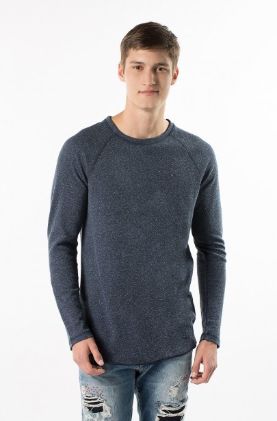 Tričko - TOMMY HILFIGER THDM RLX TXT CN KNIT L/S 24 Tričko - TOMMY HILFIGER THDM RLX TXT CN KNIT L/S 24