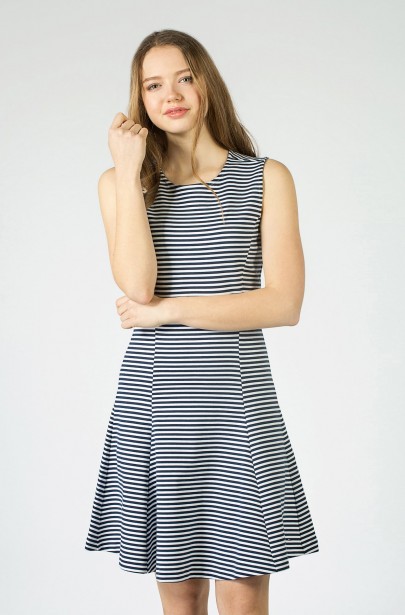 Šaty - TOMMY HILFIGER THDW KNIT CN DRESS S/L 17 Šaty - TOMMY HILFIGER THDW KNIT CN DRESS S/L 17