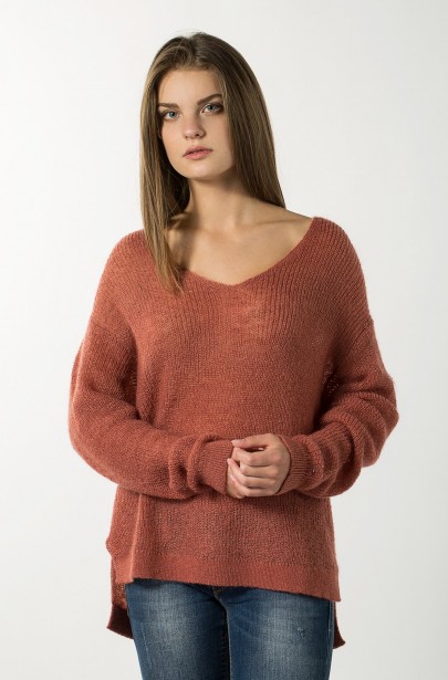 Sveter - TOMMY HILFIGER THDW VN SWEATER L/S 19 Sveter - TOMMY HILFIGER THDW VN SWEATER L/S 19