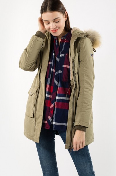 Bunda - TOMMY HILFIGER THDW DOWN PARKA 16 Bunda - TOMMY HILFIGER THDW DOWN PARKA 16