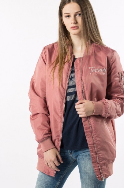 Bunda - TOMMY HILFIGER THDW NYLON BOMBER 39 Bunda - TOMMY HILFIGER THDW NYLON BOMBER 39