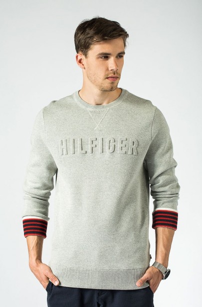 Sveter - TOMMY HILFIGER FALKO C-NK CF Sveter - TOMMY HILFIGER FALKO C-NK CF
