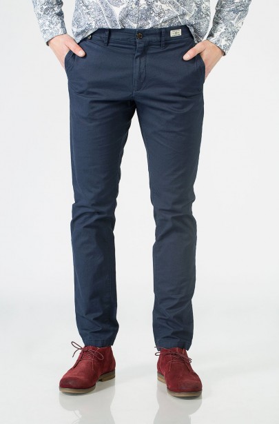 Nohavice - TOMMY HILFIGER BR-DENTON CHINO SQR DOT GMD Nohavice - TOMMY HILFIGER BR-DENTON CHINO SQR DOT GMD