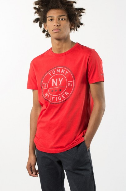 Tričko - TOMMY HILFIGER STAN C-NK TEE S/S RF Tričko - TOMMY HILFIGER STAN C-NK TEE S/S RF