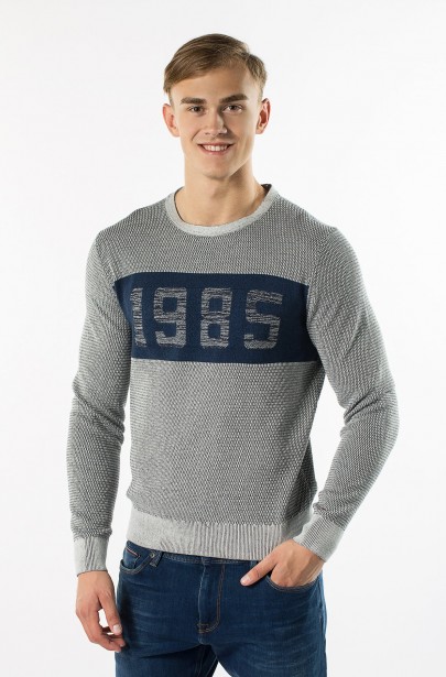 Sveter - TOMMY HILFIGER LIAM C-NK CF Sveter - TOMMY HILFIGER LIAM C-NK CF