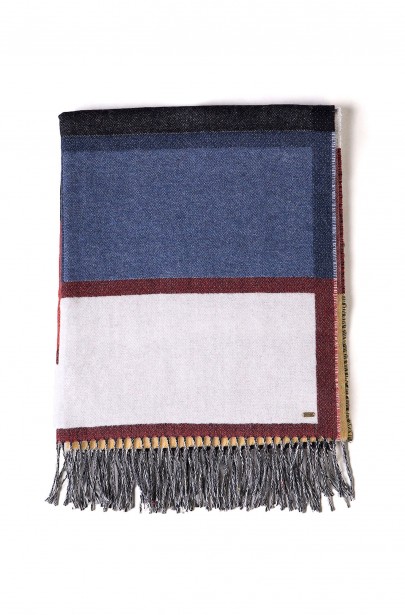 Šál Tommy Hilfiger LUXE COLORBLOCK SCARF Šál Tommy Hilfiger LUXE COLORBLOCK SCARF