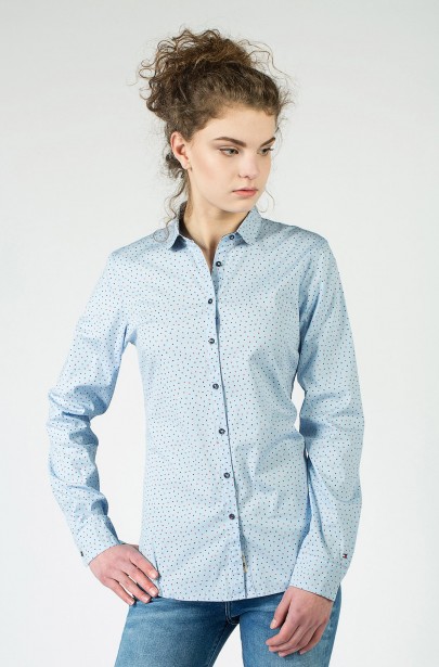 Košeľa - TOMMY HILFIGER DELIA SHIRT LS W2 Košeľa - TOMMY HILFIGER DELIA SHIRT LS W2