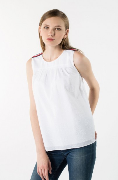 Top - TOMMY HILFIGER ISABELLA COTTON TOP NS Top - TOMMY HILFIGER ISABELLA COTTON TOP NS