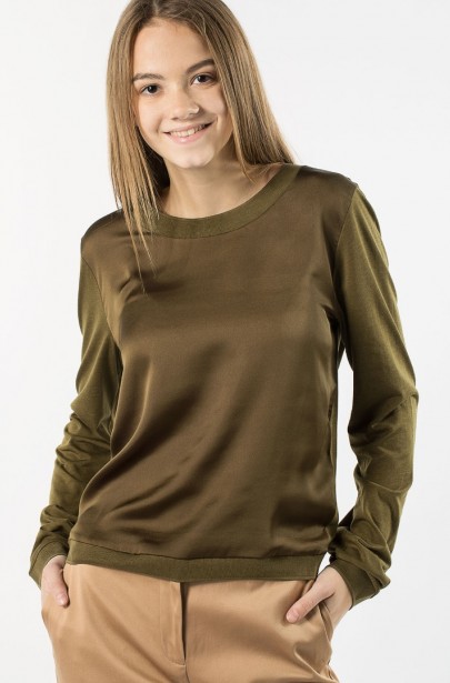 Tričko - TOMMY HILFIGER ROMY C-NK TOP LS Tričko - TOMMY HILFIGER ROMY C-NK TOP LS